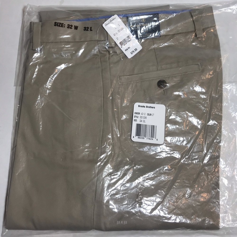 Brooks Bros Clark Lightweight Advantage Chino 32 PRICE VERY FIRM NO OFFERS PLS